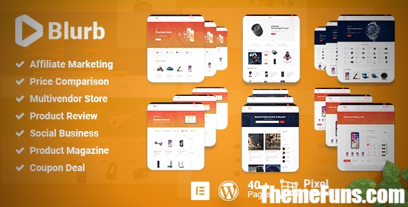 Blurb v2.1.2 - Affiliate Marketing WordPress Theme