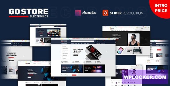 GoStore v1.2.7 - Elementor WooCommerce WordPress Theme