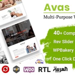 Avas v6.4.1 - Multi-Purpose WordPress Theme