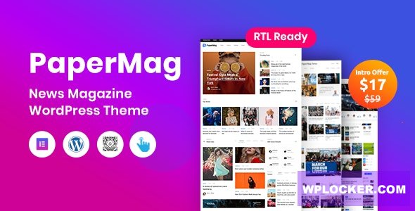 PaperMag v1.0.0 - News Magazine WordPress Theme