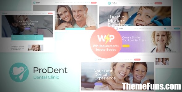 ProDent v1.5.9 - Dental Clinic & Healthcare Doctor WordPress Theme + Elementor + RTL