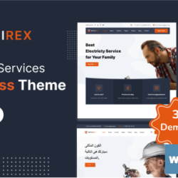 Repairex v1.0 - Electricity Services WordPress Theme + RTL