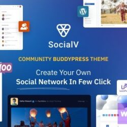 SocialV v2.0.3 - Social Network and Community BuddyPress Theme