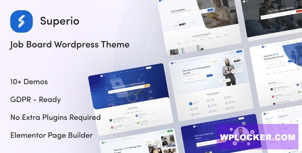 Superio v1.3.2 – Job Board WordPress Theme