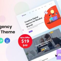 Xotric v1.1 - Creative Agency WordPress Theme + RTL