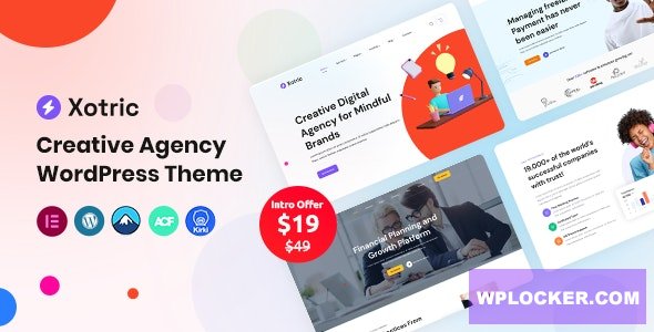 Xotric v1.1 - Creative Agency WordPress Theme + RTL