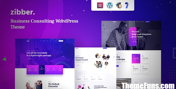 Zibber v1.2.2 - Consulting Business WordPress Theme + RTL