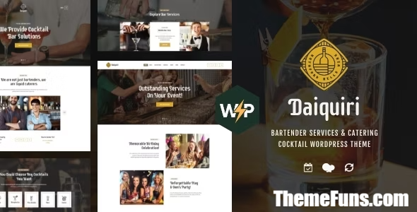 Daiquiri v1.2.0 - Bartender Services & Catering Theme