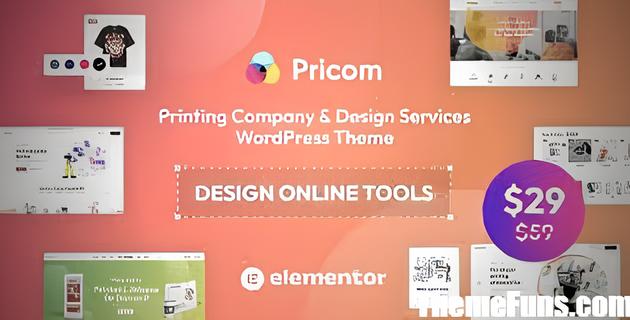 Pricom v1.4.6 - Printing Company & Design Services WordPress theme