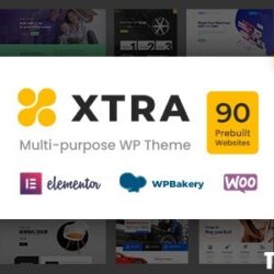 Xtra v4.6.1 - Multipurpose WordPress Theme + RTL