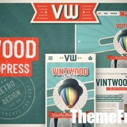 VintWood v1.1.3 - a Vintage, Retro WordPress Theme