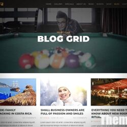 Billiard v1.1.7 - Creative Sporting WordPress Theme