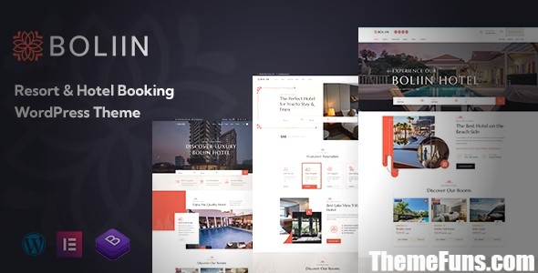 Boliin v1.0.1 - Resort & Hotel Booking WordPress Theme