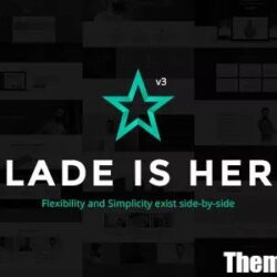 Blade v3.6.0 - Responsive Multi-Functional Theme