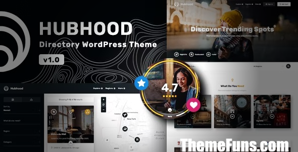 Hubhood v1.5.4 - Directory & Listing WordPress Theme