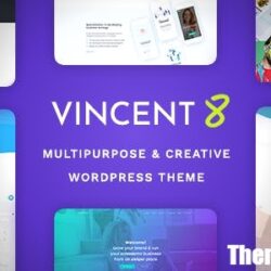 Vincent Eight v1.24 - Responsive Multipurpose WordPress Theme