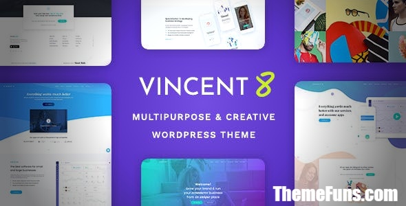 Vincent Eight v1.24 - Responsive Multipurpose WordPress Theme