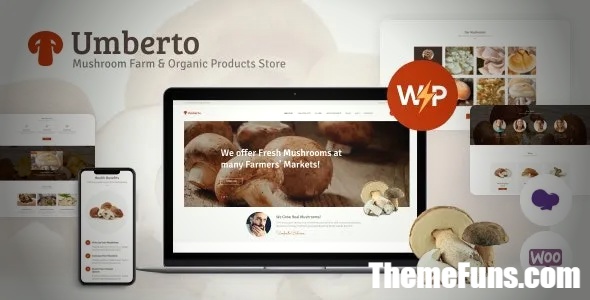 Umberto v1.2.7 - Mushroom Farm & Organic Products Store WordPress Theme