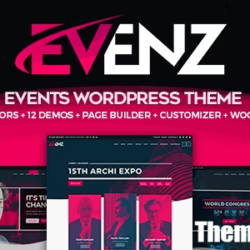 Evenz v1.6.0 - Conference and Event WordPress Theme