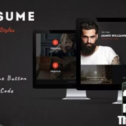 Morgan v3.5.0 - Resume, vCard, Personal, Profile and Portfolio WP Theme