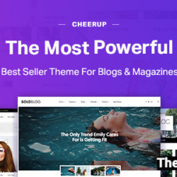 CheerUp v8.1.0 - Blog / Magazine - WordPress Blog Theme