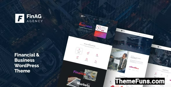 Finag v1.5.0 - Creative & Finance Agency WordPress Theme