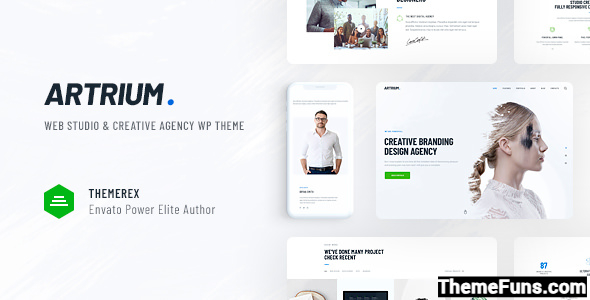 Artrium v1.0.9 - Creative Agency & Web Studio Theme