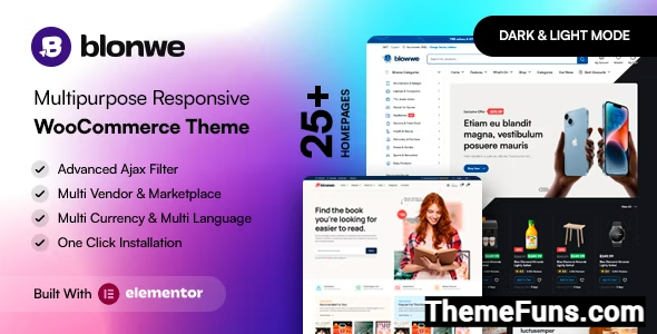 Blonwe v1.0.8 - Multipurpose WooCommerce Theme