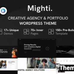 Mighti v1.0.4 - Creative Agency & Portfolio WordPress Theme