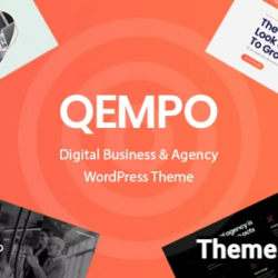 Qempo v1.3.2 - Digital Agency Services WordPress Theme