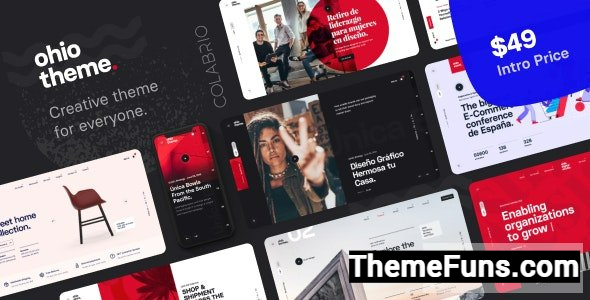 Ohio v3.3.8 - Creative Portfolio & Agency WordPress Theme