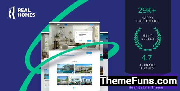 RealHomes v4.3.1 - Estate Sale and Rental WordPress Theme