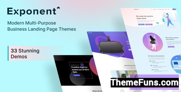 Exponent v1.3.0.5 - Modern Multi-Purpose Business Theme