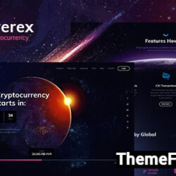 Hoverex v1.5.8 - Cryptocurrency & ICO WordPress Theme + Spanish