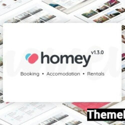 Homey v2.3.5 - Booking and Rentals WordPress Theme