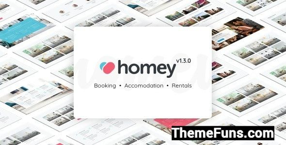 Homey v2.3.5 - Booking and Rentals WordPress Theme