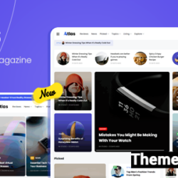 Atlas v1.6.0 - Creative Blog & News WordPress Theme