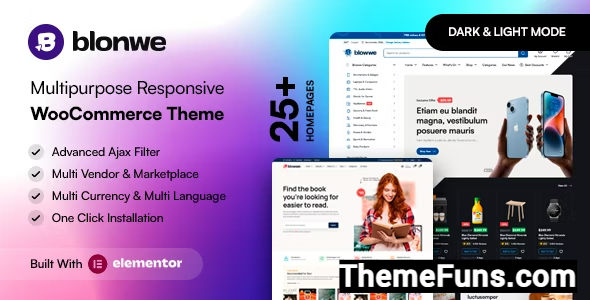 Blonwe v1.1.0 - Multipurpose WooCommerce Theme