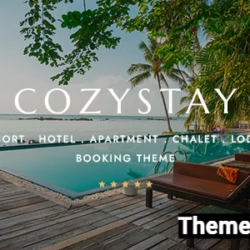 CozyStay v1.4.0 - Hotel Booking WordPress Theme