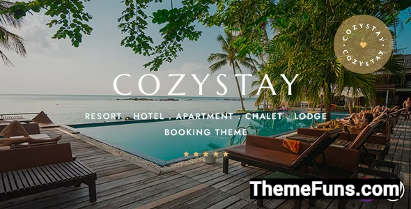 CozyStay v1.4.0 - Hotel Booking WordPress Theme