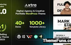 Axtra v2.0 - Digital Agency Creative Portfolio Theme