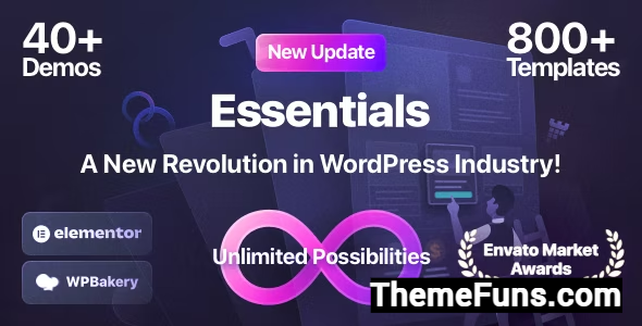 Essentials v3.2.6 - Multipurpose WordPress Theme