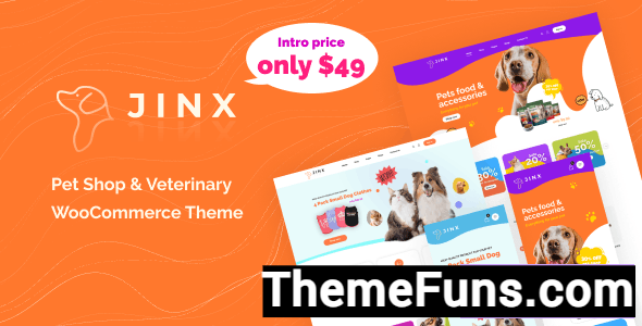 Jinx v1.0.6 - Pet Shop & Veterinary WooCommerce Theme