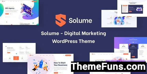 Solume v1.0.7 - Digital Marketing WordPress Theme