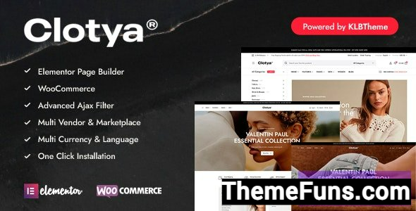 Clotya v1.2.6 - Fashion Store eCommerce Theme