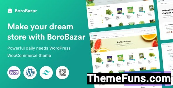 BoroBazar v2.0.0 - Grocery Store WooCommerce WordPress theme