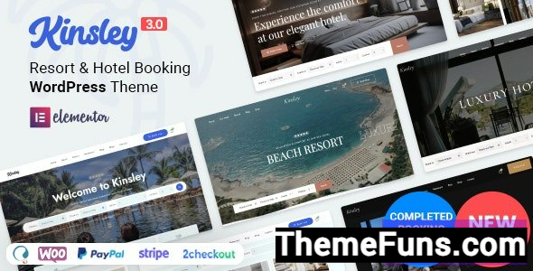 Kinsley v3.3.2 - Hotel Booking Theme