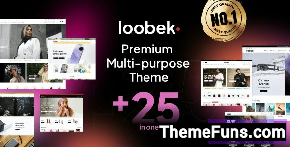 Loobek v1.1.5 - Elementor Multipurpose WooCommerce Theme