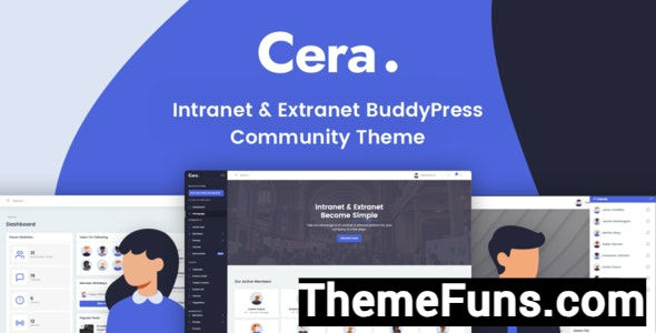 Cera v1.2.1 - Intranet & Community Theme