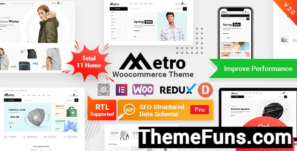 Metro v2.9 - Minimal WooCommerce WordPress Theme